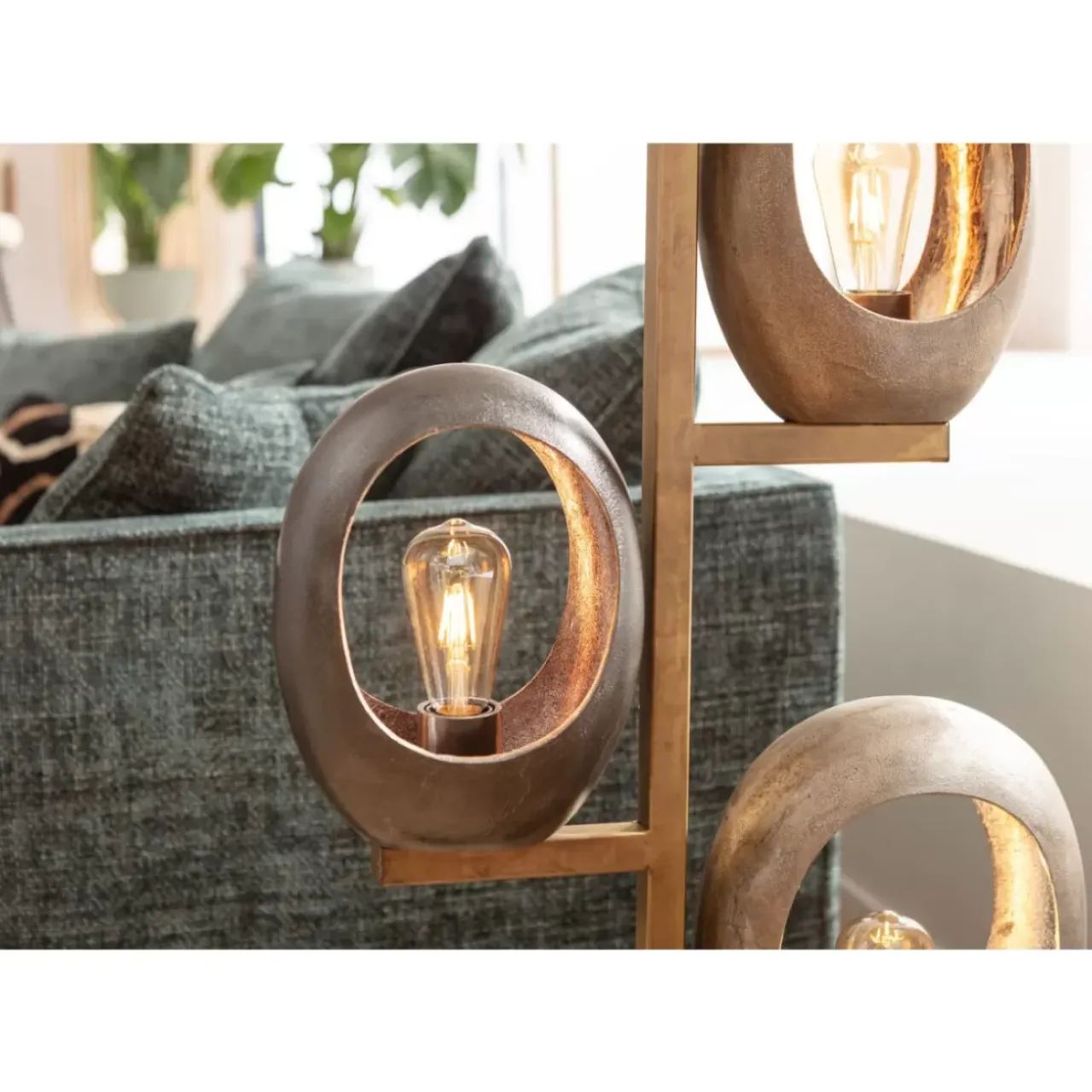 Steh & Bodenleuchten|KARE Design Stehleuchte Five Loops 173Cm