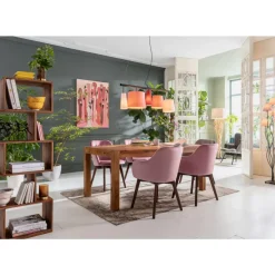 Steh & Bodenleuchten|KARE Design Stehleuchte Flexible Berry Cinque