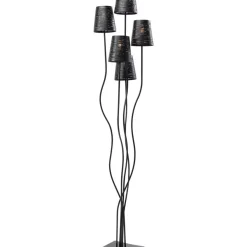 Steh & Bodenleuchten|KARE Design Stehleuchte Flexible Black Cinque