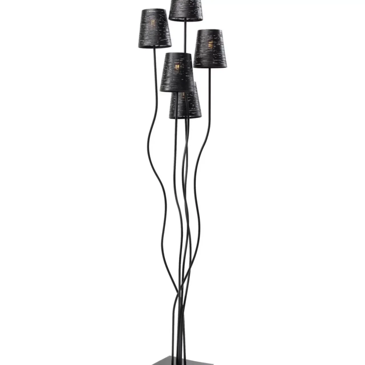 Steh & Bodenleuchten|KARE Design Stehleuchte Flexible Black Cinque