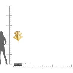 Steh & Bodenleuchten|KARE Design Stehleuchte Ginkgo Due 172