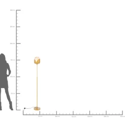 Steh & Bodenleuchten|KARE Design Stehleuchte Golden Goblet Ball