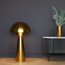 Steh & Bodenleuchten|KARE Design Stehleuchte Loungy Gold 95Cm