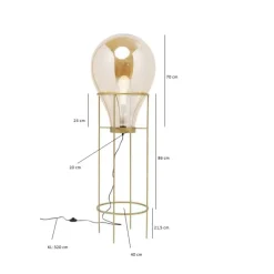 Steh & Bodenleuchten|KARE Design Stehleuchte Pear Frame 158Cm