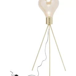 Steh & Bodenleuchten|KARE Design Stehleuchte Tripod Pear 160Cm