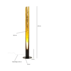 Steh & Bodenleuchten|KARE Design Stehleuchte Tube Duo Led