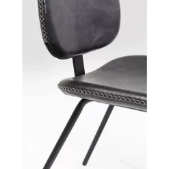 Stühle|KARE Design Stuhl Barber Schwarz