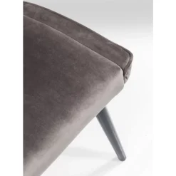 Stühle|KARE Design Stuhl Black Marshall Velvet Grau