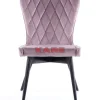 Stühle|KARE Design Stuhl Black Marshall Velvet Rose
