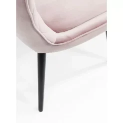 Stühle|KARE Design Stuhl Black Marshall Velvet Rose