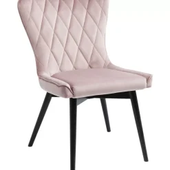 Stühle|KARE Design Stuhl Black Marshall Velvet Rose