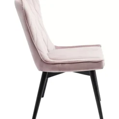 Stühle|KARE Design Stuhl Black Marshall Velvet Rose