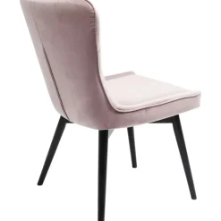 Stühle|KARE Design Stuhl Black Marshall Velvet Rose
