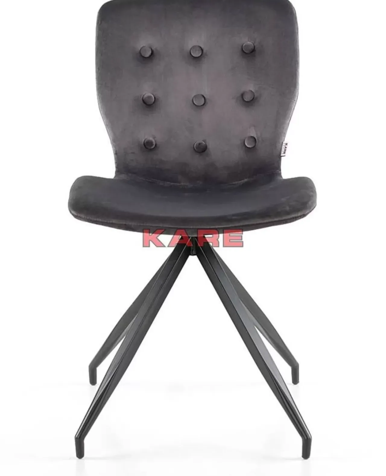 Stühle|KARE Design Stuhl Butterfly Dark Grau