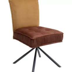 Stühle|KARE Design Stuhl Chelsea Braun