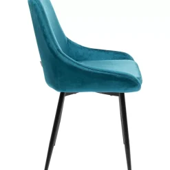Stühle|KARE Design Stuhl East Side Petrol