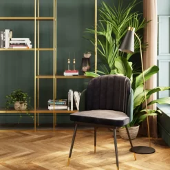 Stühle|KARE Design Stuhl Hojas Grau
