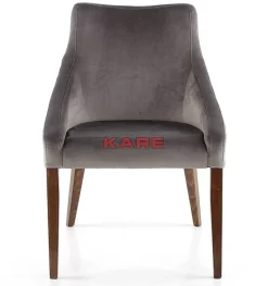 Stühle|KARE Design Stuhl Mode Velvet Grau