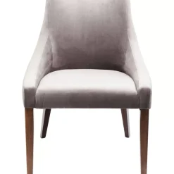 Stühle|KARE Design Stuhl Mode Velvet Grau