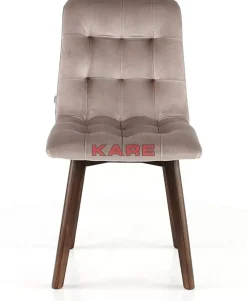Stühle|KARE Design Stuhl Moritz Velvet Silbergrau