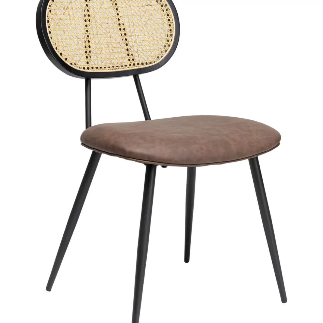 Stühle|KARE Design Stuhl Rosali Braun
