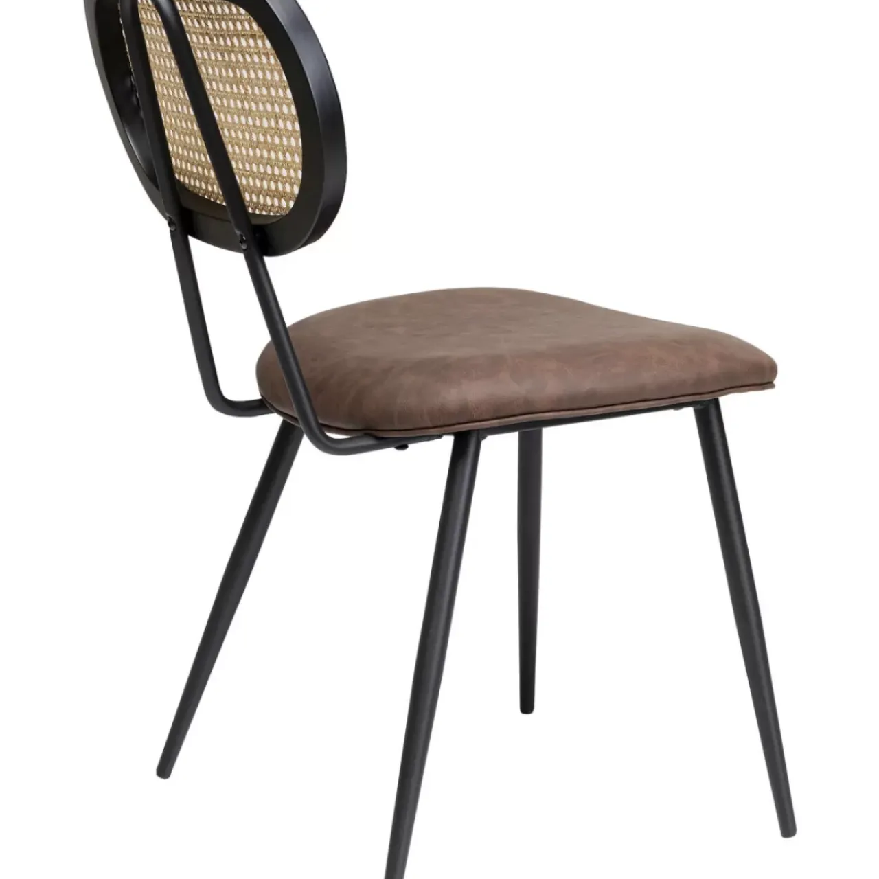 Stühle|KARE Design Stuhl Rosali Braun