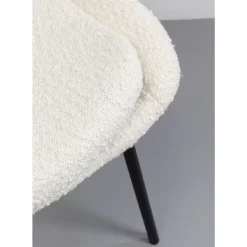 Stühle|KARE Design Stuhl West Side Boucle Creme