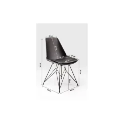Stühle|KARE Design Stuhl Wire Black