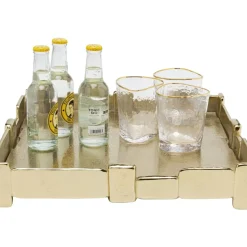 Geschirr & Tischaccessoires|KARE Design Tablett Bricks 42X42Cm