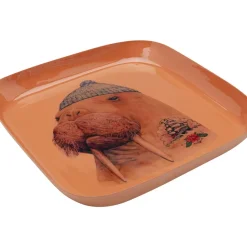 Geschirr & Tischaccessoires|KARE Design Tablett Ego Walrus 21X21Cm