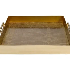 Geschirr & Tischaccessoires|KARE Design Tablett Serpente 42X41Cm