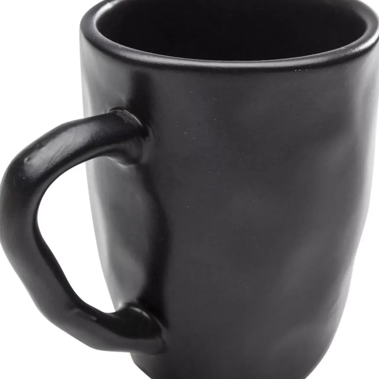 Geschirr & Tischaccessoires|KARE Design Tasse Organic Black