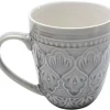 Geschirr & Tischaccessoires|KARE Design Tasse Sicilia Mandala Grau