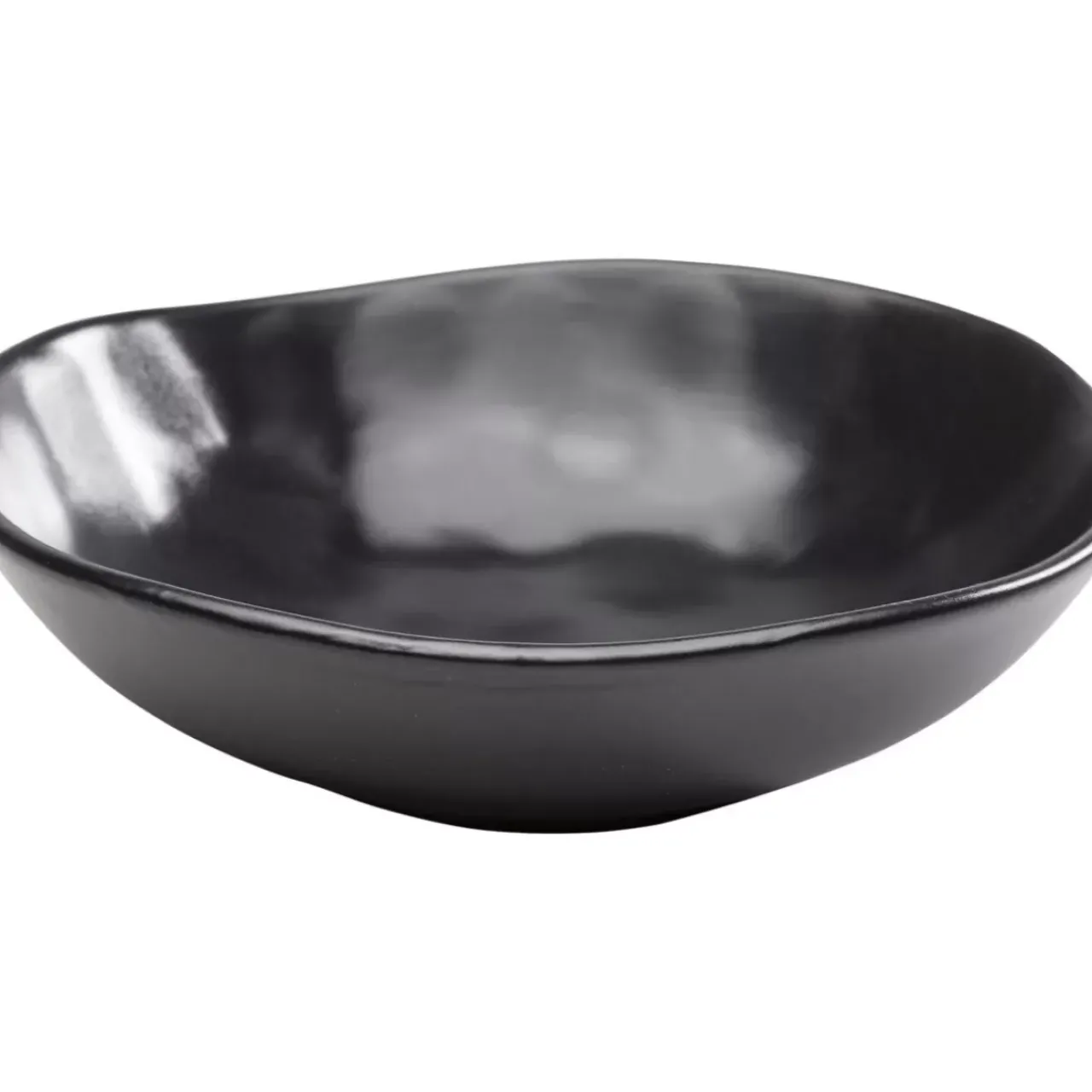 Geschirr & Tischaccessoires|KARE Design Teller Tief Organic Black O22Cm