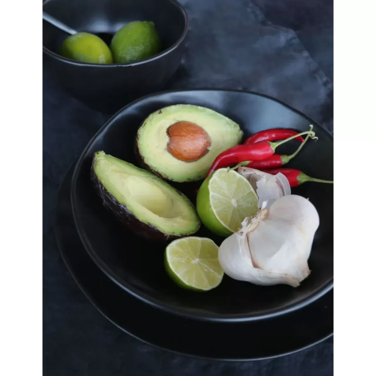 Geschirr & Tischaccessoires|KARE Design Teller Tief Organic Black O22Cm