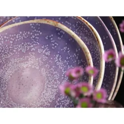 Geschirr & Tischaccessoires|KARE Design Teller Tief Shirley Violett O21Cm