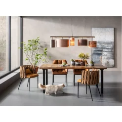Tische|KARE Design Tisch Illusion Gold 200X95Cm