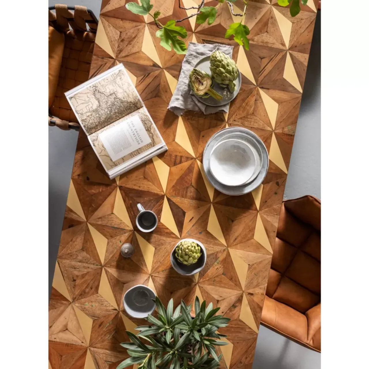 Tische|KARE Design Tisch Illusion Gold 200X95Cm
