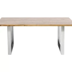 Tische|KARE Design Tisch Jackie Eiche Chrom 160X80