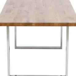 Tische|KARE Design Tisch Jackie Eiche Chrom 160X80