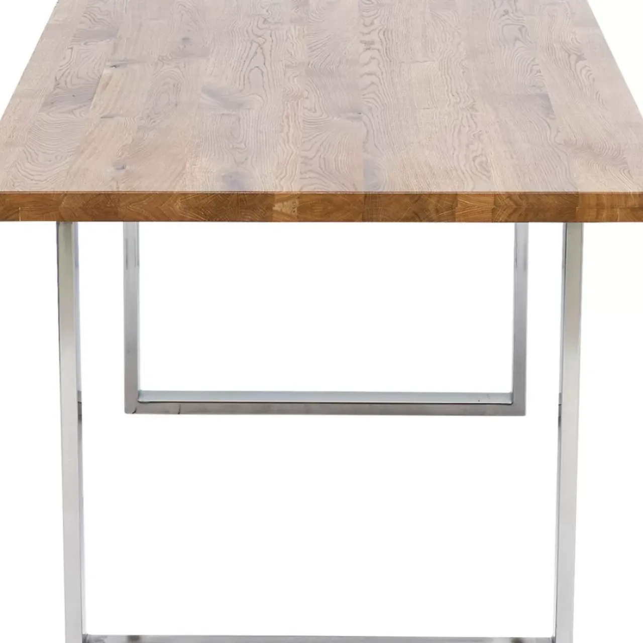 Tische|KARE Design Tisch Jackie Eiche Chrom 160X80