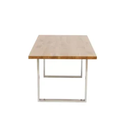 Tische|KARE Design Tisch Jackie Eiche Chrom 160X80