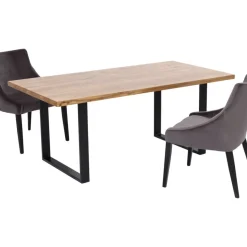 Tische|KARE Design Tisch Jackie Eiche Schwarz 200X100