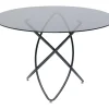 Tische|KARE Design Tisch Molekular Schwarz O120Cm