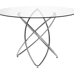 Tische|KARE Design Tisch Molekular Silber O120Cm