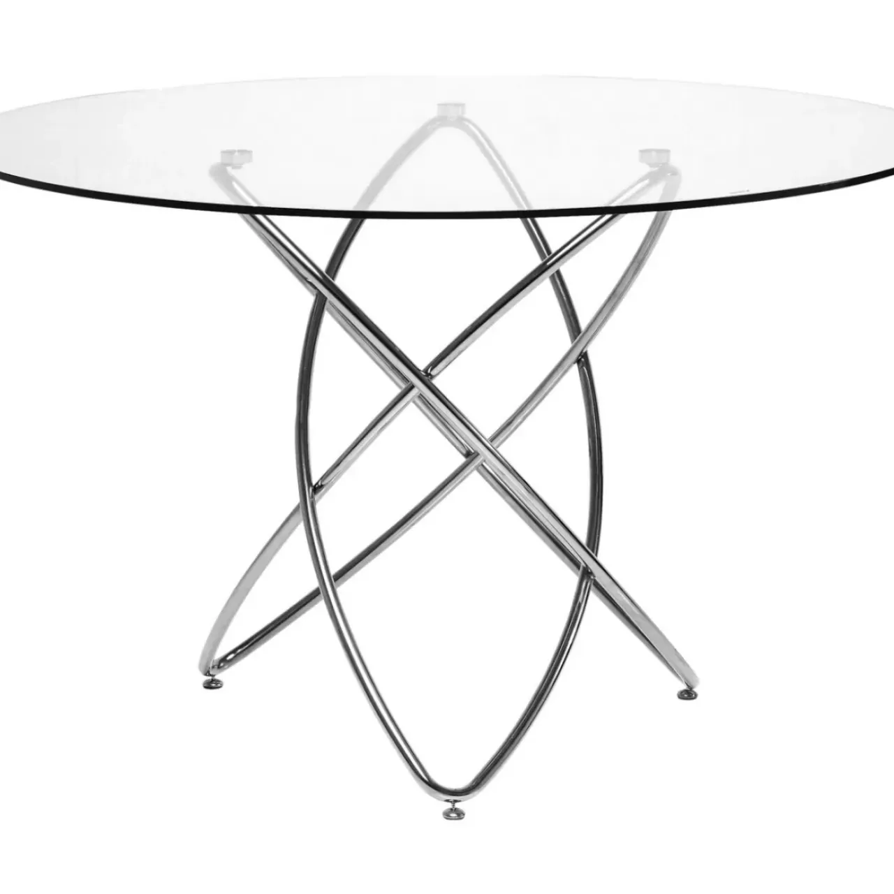 Tische|KARE Design Tisch Molekular Silber O120Cm