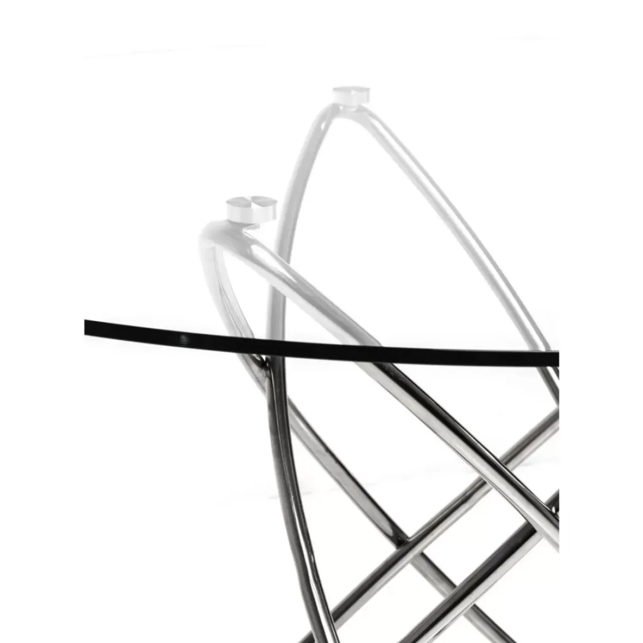 Tische|KARE Design Tisch Molekular Silber O120Cm