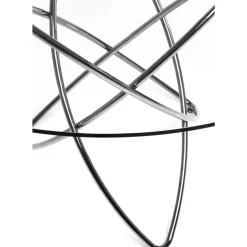 Tische|KARE Design Tisch Molekular Silber O120Cm
