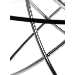 Tische|KARE Design Tisch Molekular Silber O120Cm
