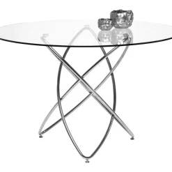 Tische|KARE Design Tisch Molekular Silber O120Cm